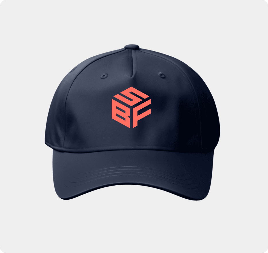 Secure Business Finance cap mockup.